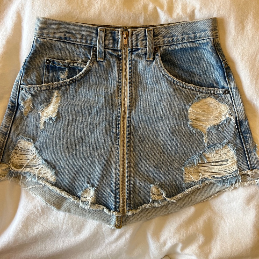 CARMAR denim skirt